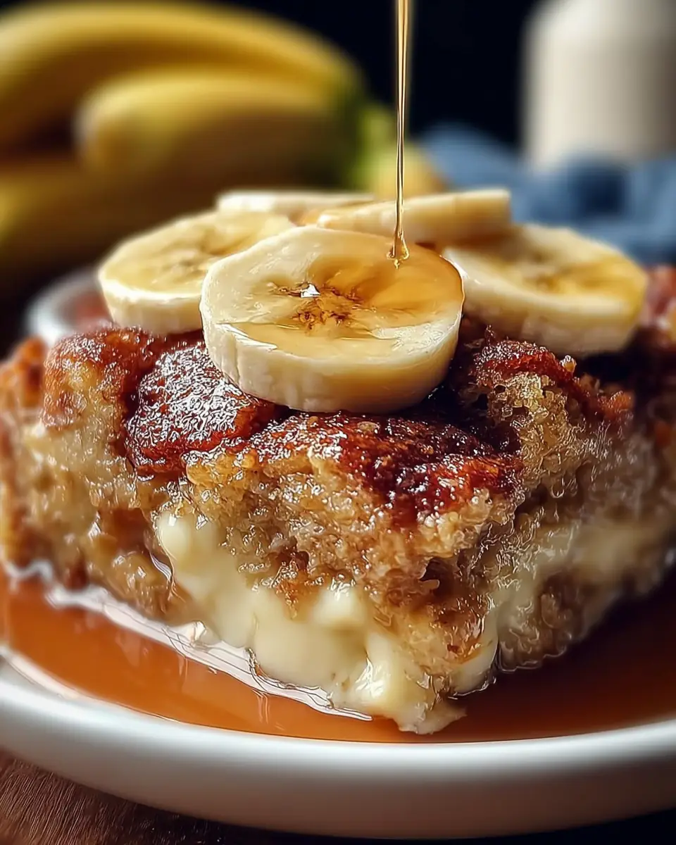 A delicious plate of Southern Banana Cobbler: A Delicious & Easy Dessert Recipe