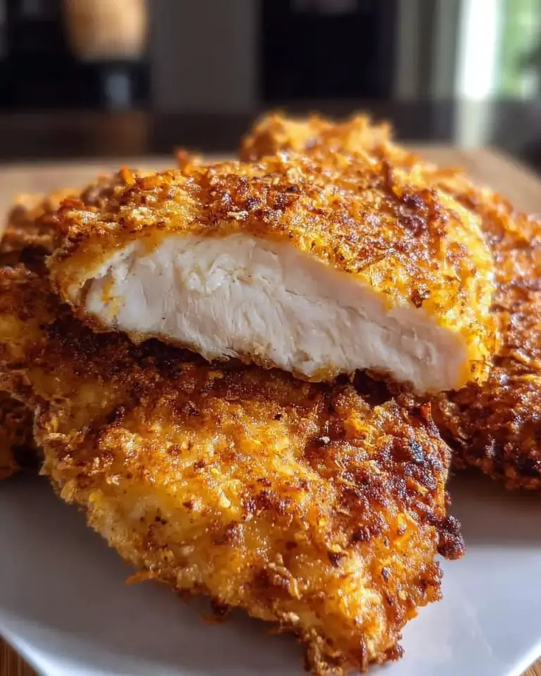 A delicious plate of Texas Roadhouse Chicken Air Fryer Recipe in Just 30 Minutes