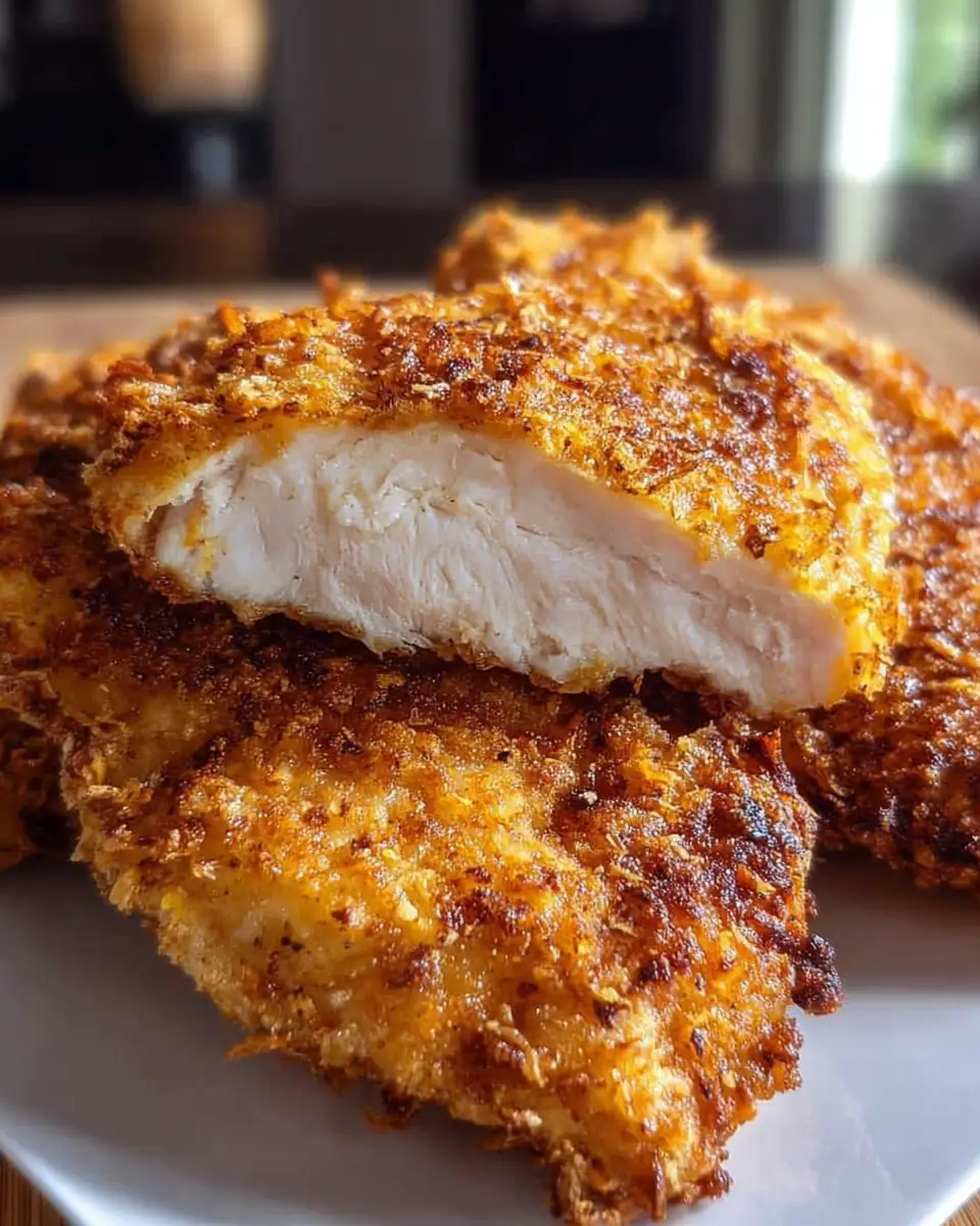 A delicious plate of Texas Roadhouse Chicken Air Fryer Recipe in Just 30 Minutes