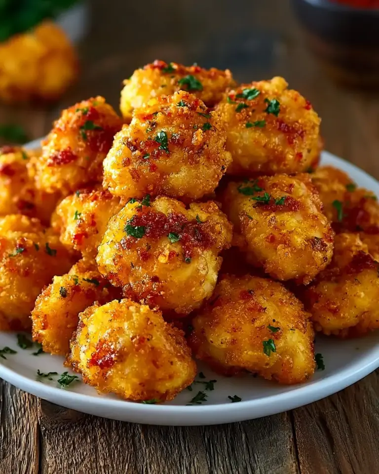 A delicious plate of Air Fryer Chicken Bites 20 Irresistible Crispy Golden.