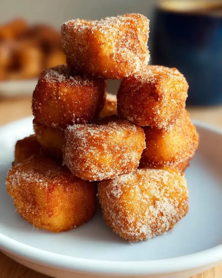 A delicious plate of Air Fryer Churro Bites: Discover Your New Favorite Snack!