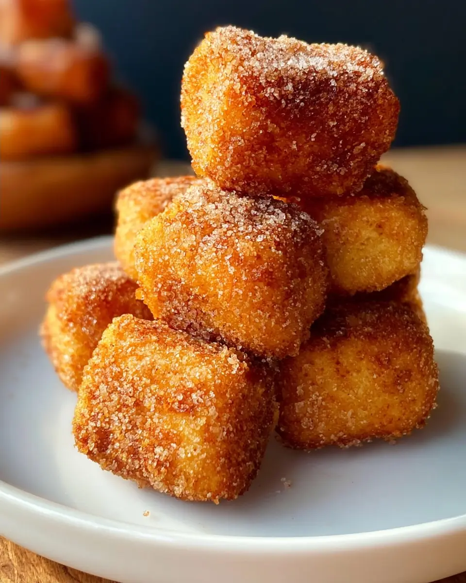 A delicious plate of Air Fryer Churro Bites: Discover Your New Favorite Snack!