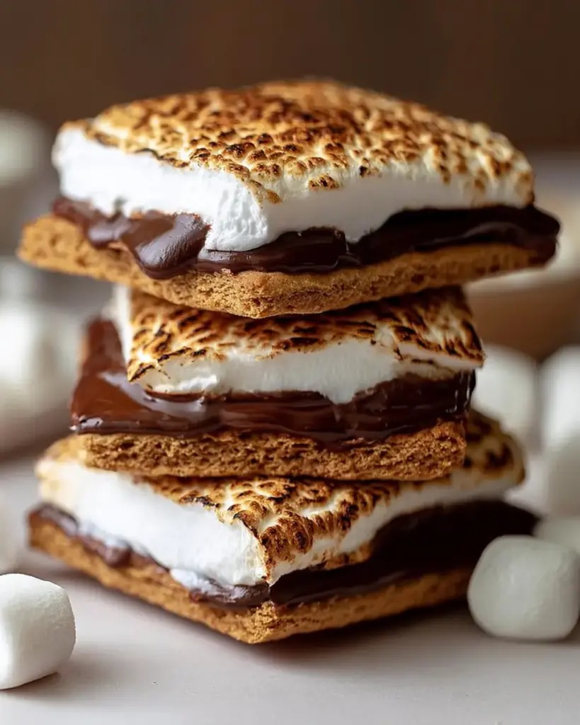 A delicious plate of Air Fryer Smores
