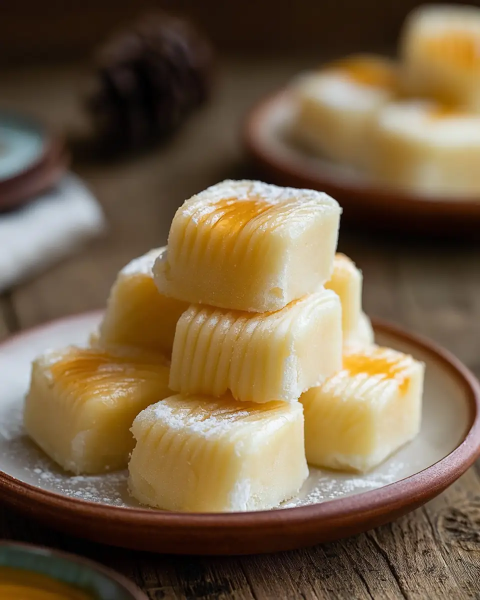 A delicious plate of An Irresistible Sugar-Free Butter Mochi
