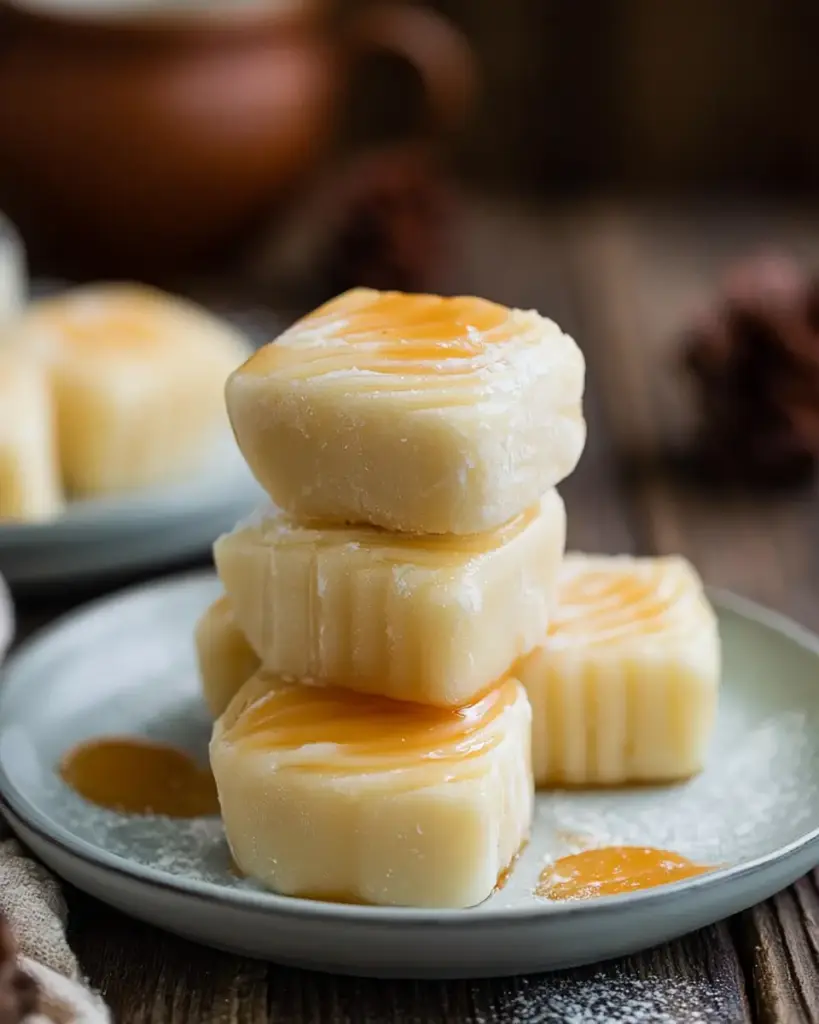 A delicious plate of An Irresistible Sugar-Free Butter Mochi