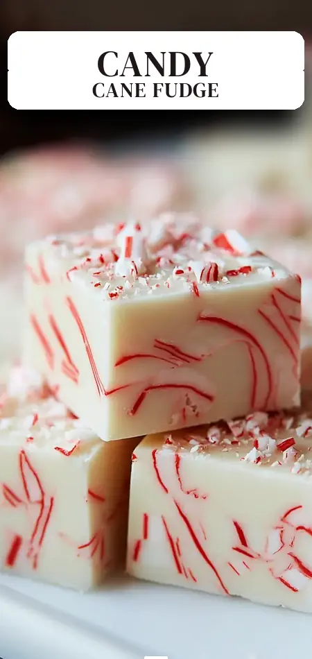 Pinterest pin (Design 2) for Festive Candy Cane Fudge: 5 Tips for Perfect Holiday Treats!