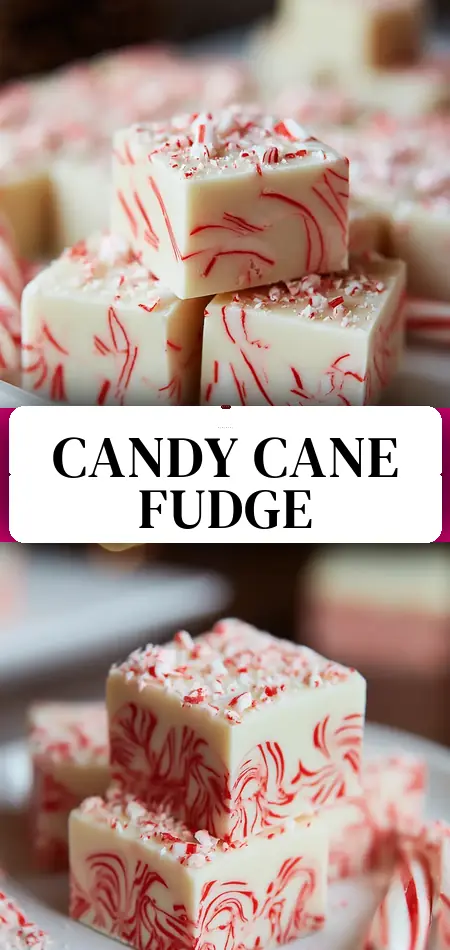Pinterest pin (Design 3) for Festive Candy Cane Fudge: 5 Tips for Perfect Holiday Treats!