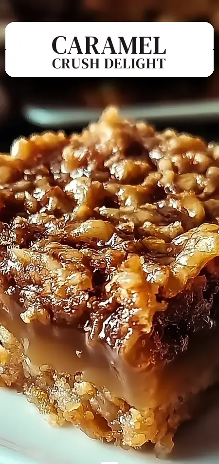 Pinterest pin (Design 2) for Indulgent Caramel Crush Bars That Will Wow Your Taste Buds