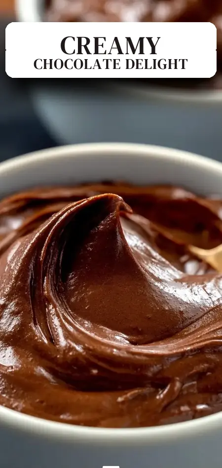Pinterest pin (Design 2) for 3-Ingredient Cottage Cheese Chocolate Mousse
