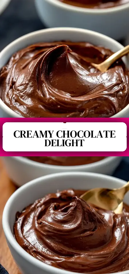 Pinterest pin (Design 3) for 3-Ingredient Cottage Cheese Chocolate Mousse
