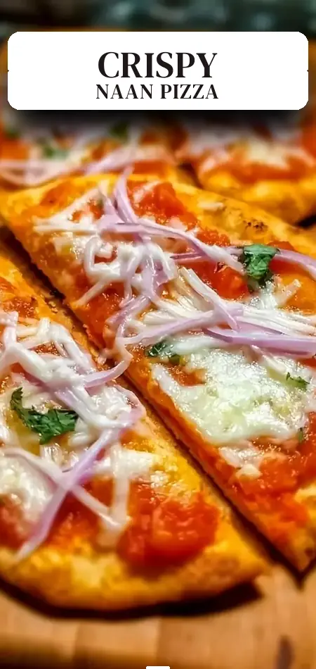 Crispy Air Fryer Naan Pizza Recipe