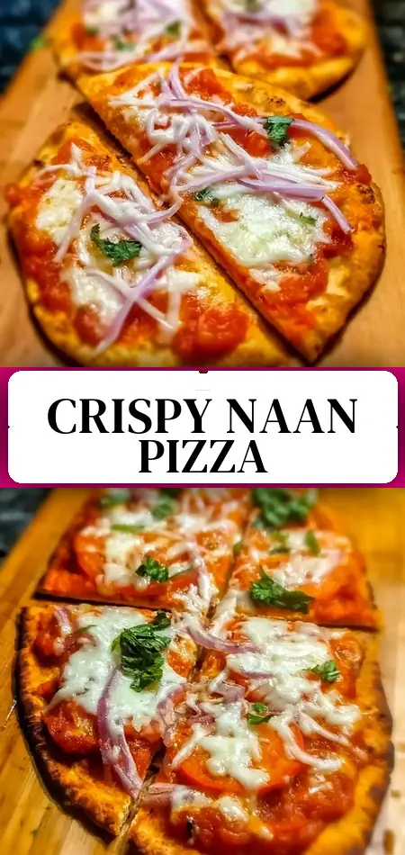 Crispy Air Fryer Naan Pizza Recipe