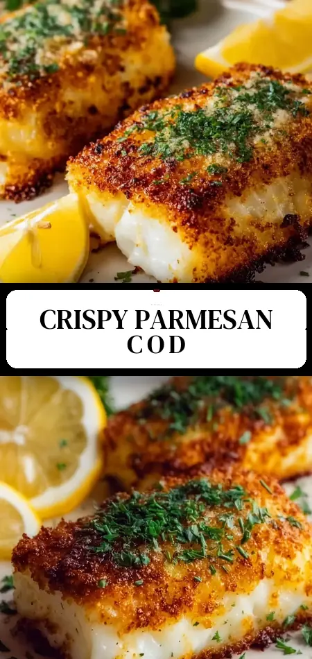 Crispy Air Fryer Parmesan Cod | Easy Baked Fish in Air Fryer Dinner