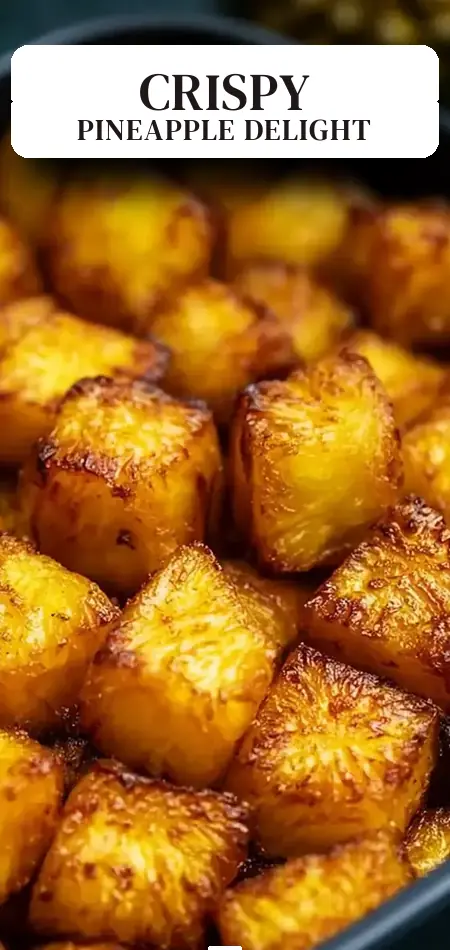 Air Fryer Pineapple Chunks