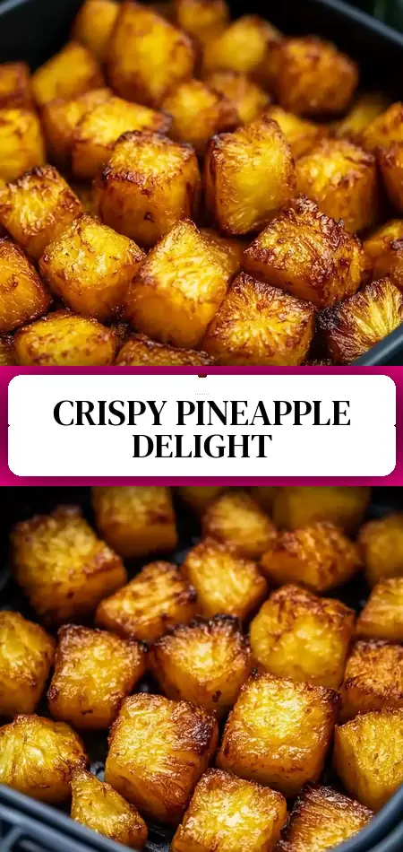 Air Fryer Pineapple Chunks