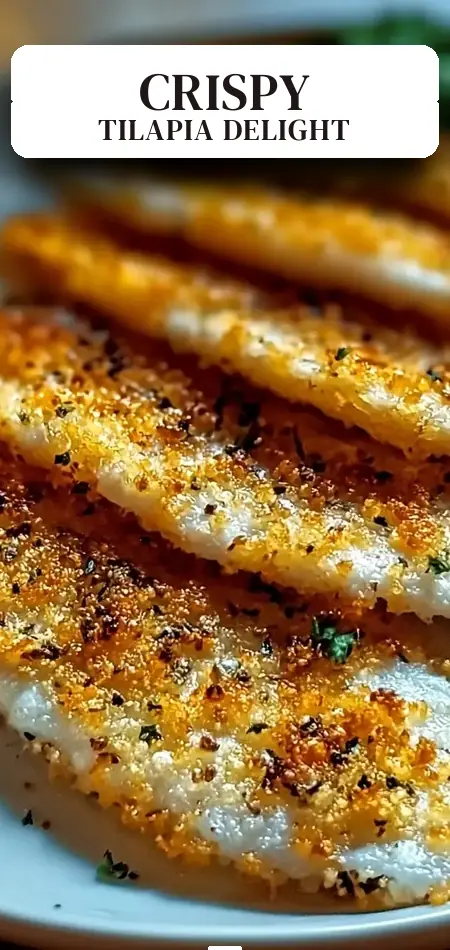 Pinterest pin (Design 2) for 15-Minute Air Fryer Tilapia: Crispy, Flaky Perfection Awaits