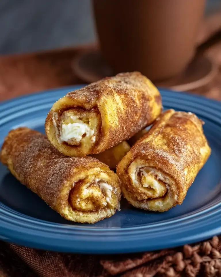 A delicious plate of Cinnamon Sugar French Toast Roll-Ups