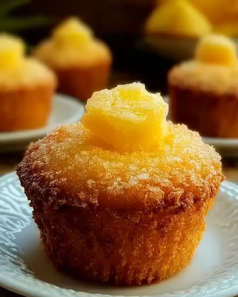 A delicious plate of Crushed Pineapple Muffins: An Amazing Ultimate Recipe