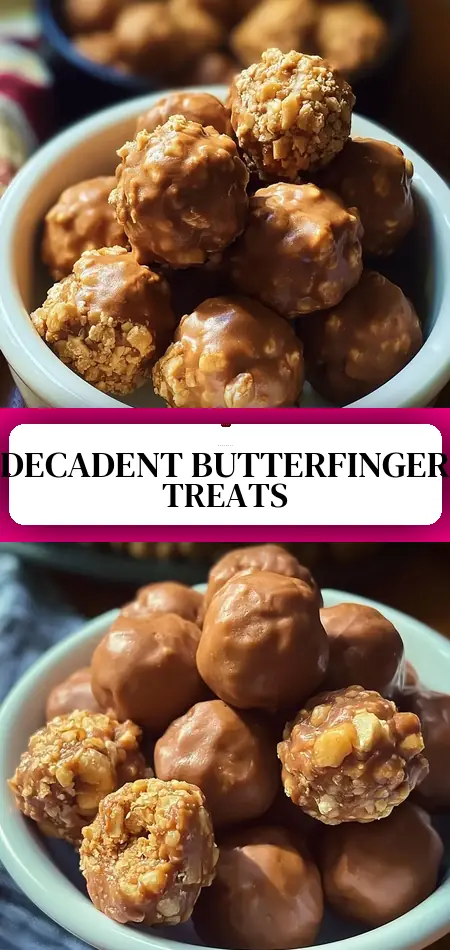 Pinterest pin (Design 3) for Butterfinger Balls