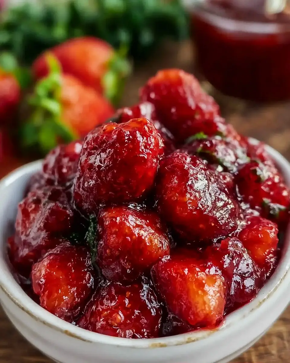 Delicious Strawberry Compote Recipe - Bensrecipes