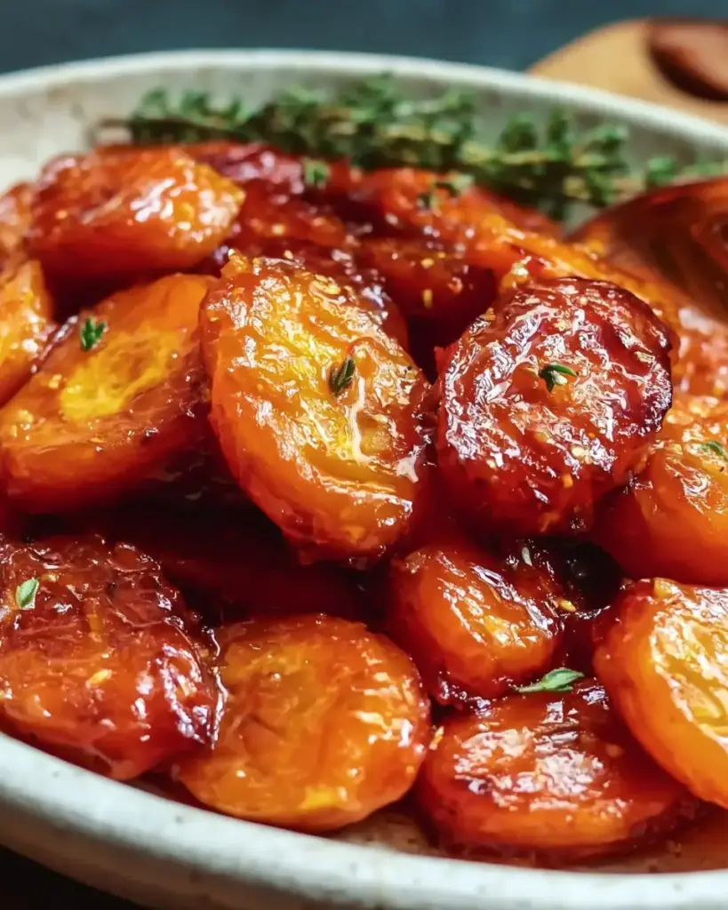 A delicious plate of Easy 20-Minute Honey Glazed Carrots Recipe Perfect for Weeknight Dinners