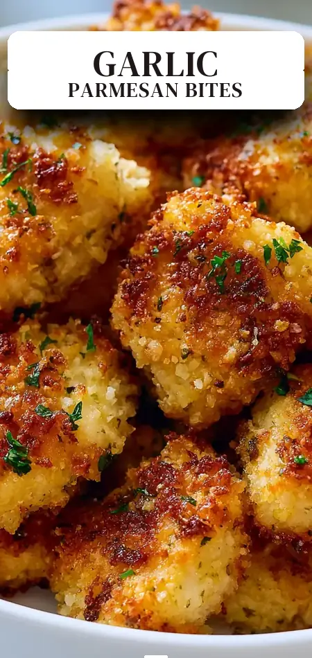 Garlic Parmesan Chicken Bites (Air Fryer) for Quick Delight!