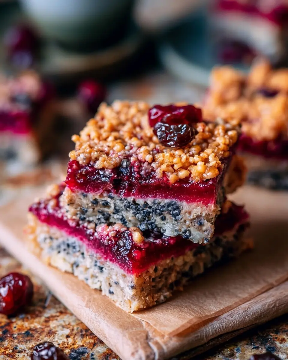 A delicious plate of Healthy Breakfast Bars
