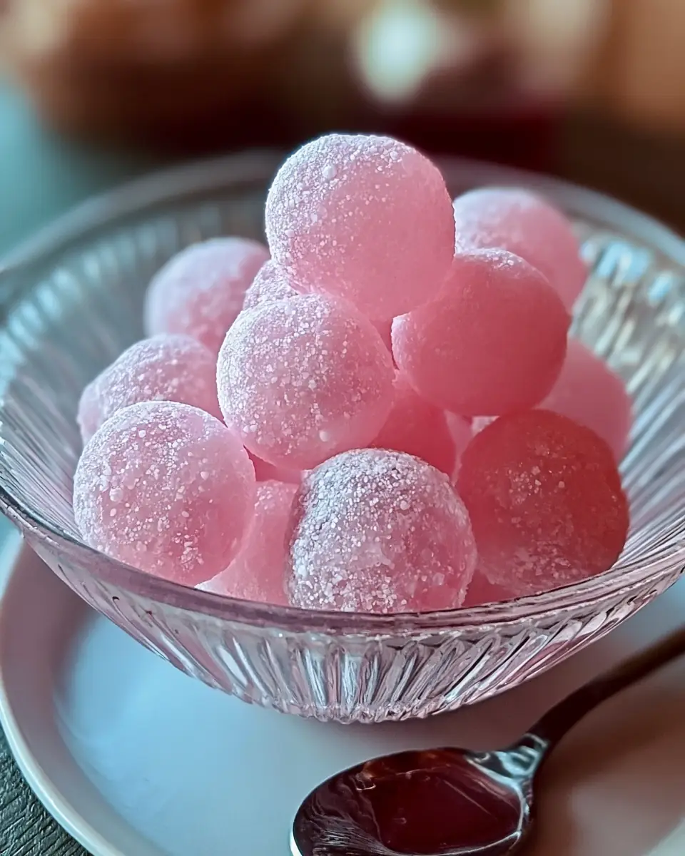 A delicious plate of Homemade Bubble Gum