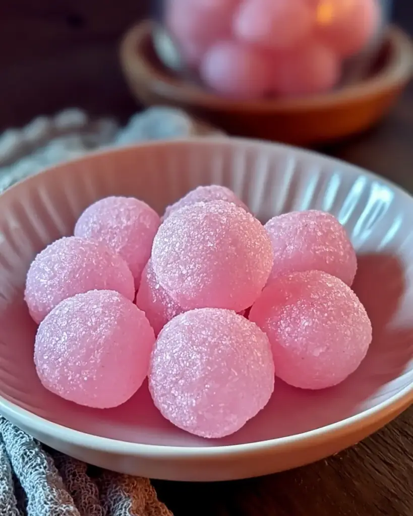 A delicious plate of Homemade Bubble Gum