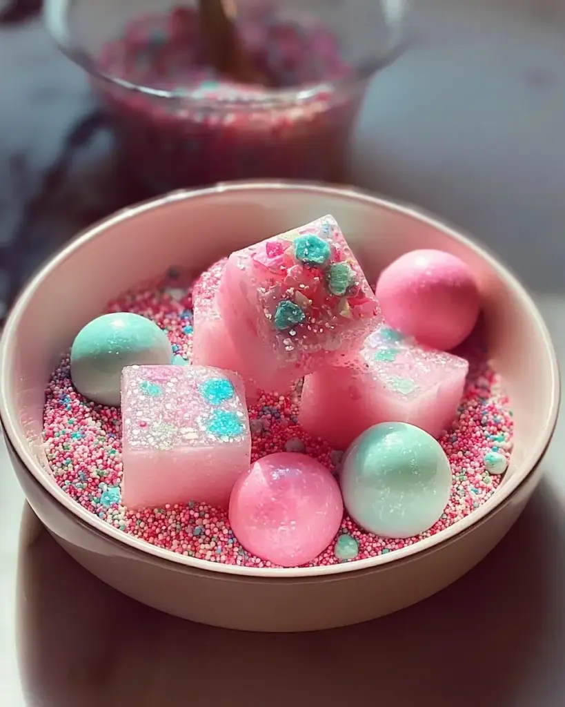 A delicious plate of Homemade Bubble Gum