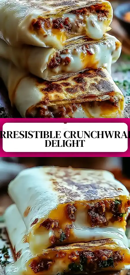 Pinterest pin (Design 3) for Satisfy Mornings with My Irresistible Crunchwrap Delight