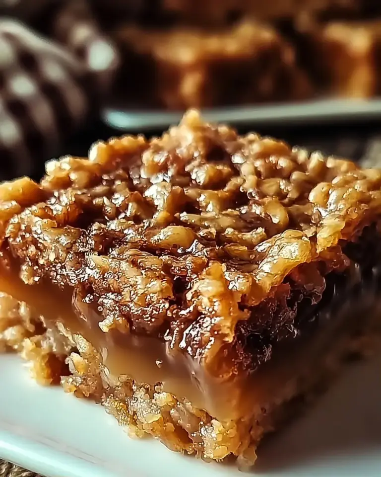 A delicious plate of Indulgent Caramel Crush Bars That Will Wow Your Taste Buds