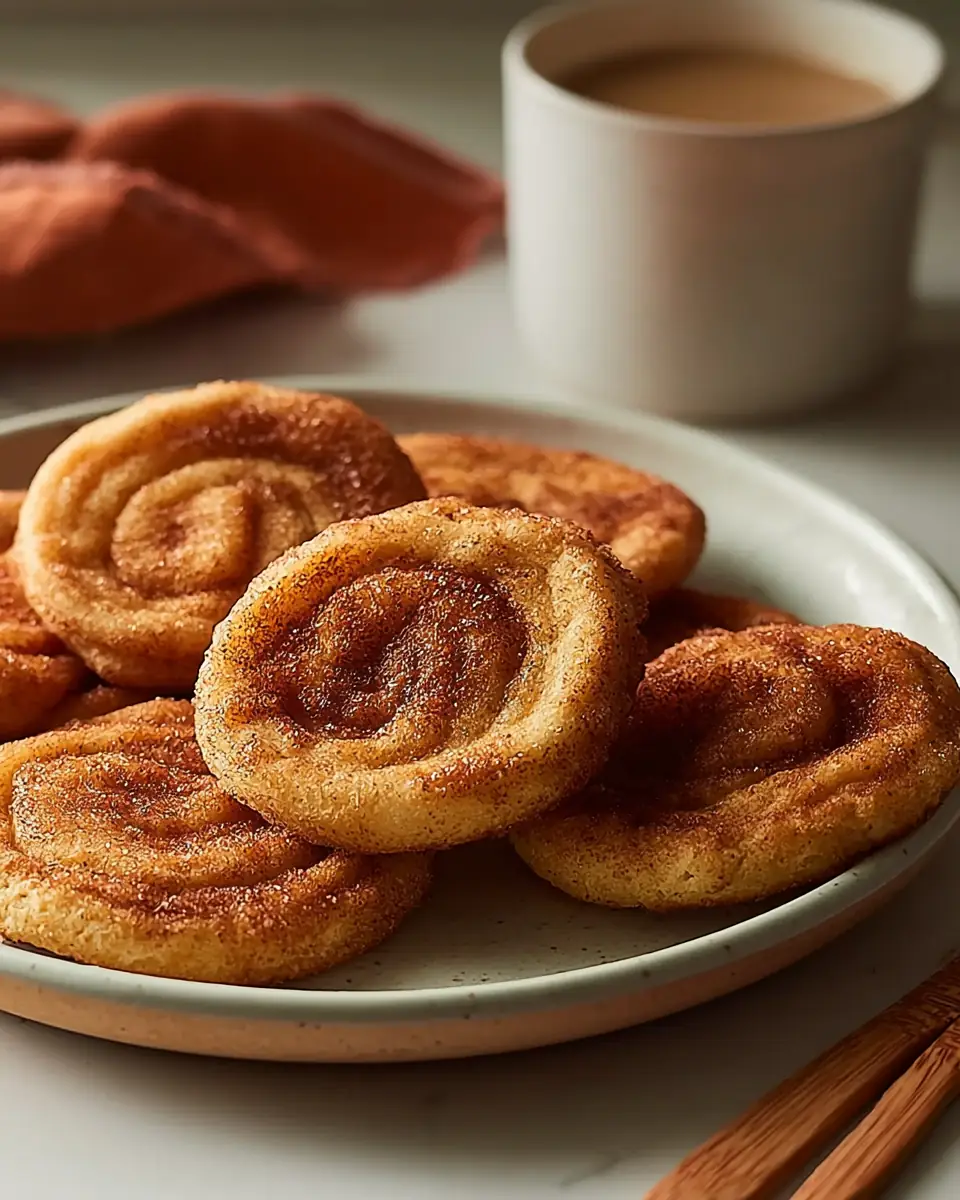 A delicious plate of Irresistible Chewy French Toast Cookies for Breakfast Bliss