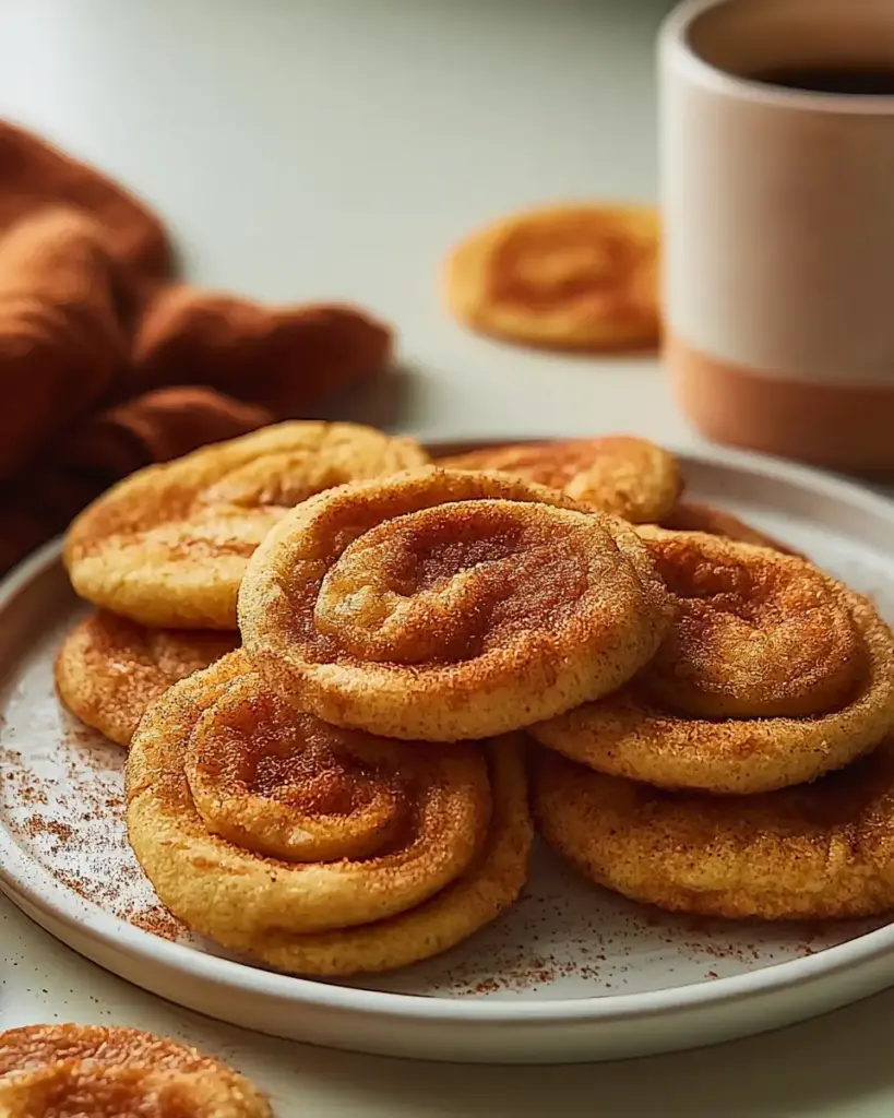 A delicious plate of Irresistible Chewy French Toast Cookies for Breakfast Bliss