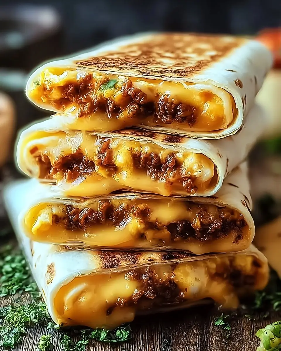 A delicious plate of Irresistible Ultimate Breakfast Crunchwrap for Tasty Mornings-Quick Family Meals