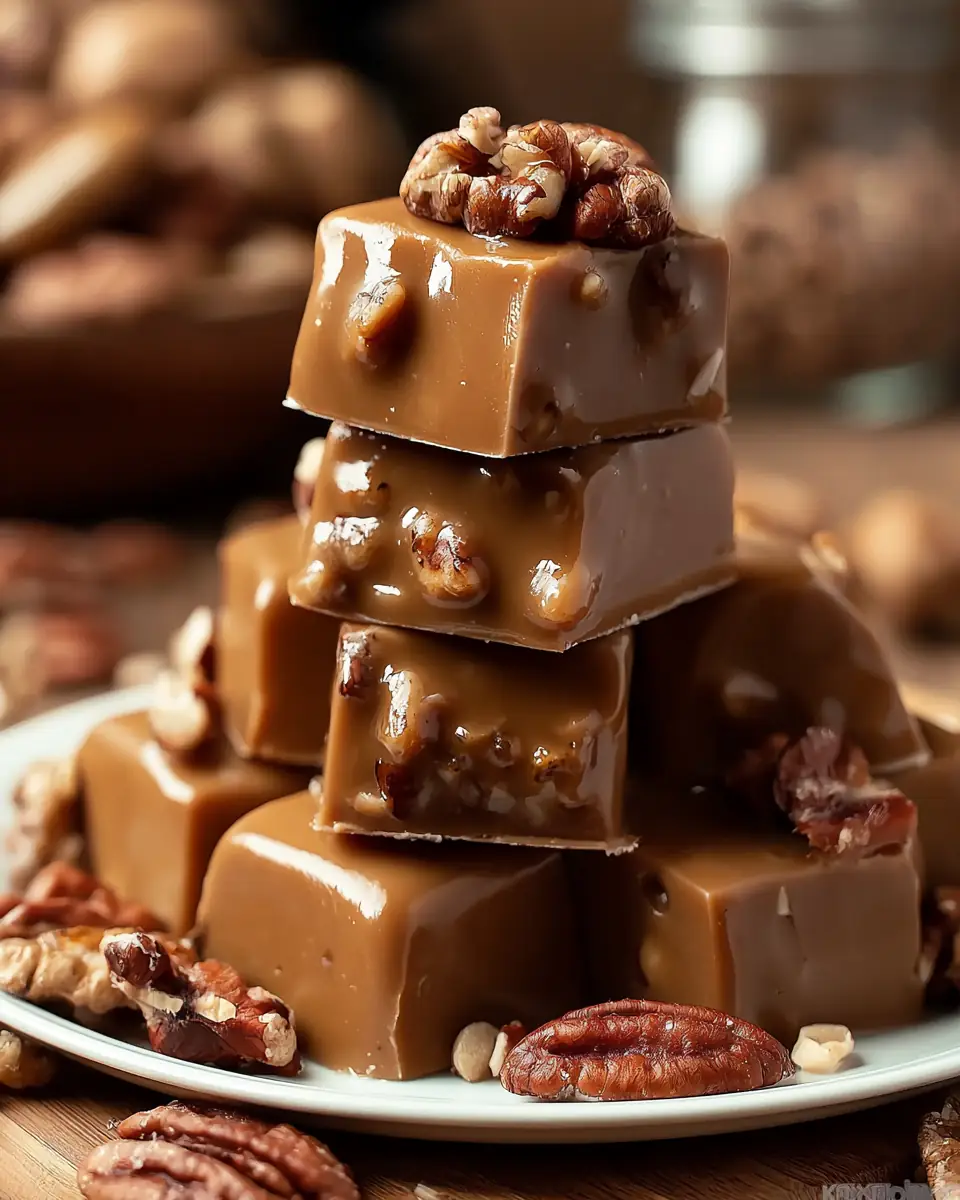 A delicious plate of Oklahoma Nut Candy