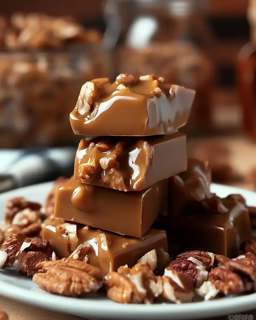 A delicious plate of Oklahoma Nut Candy