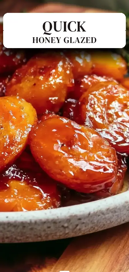 Pinterest pin (Design 2) for Easy 20-Minute Honey Glazed Carrots Recipe Perfect for Weeknight Dinners