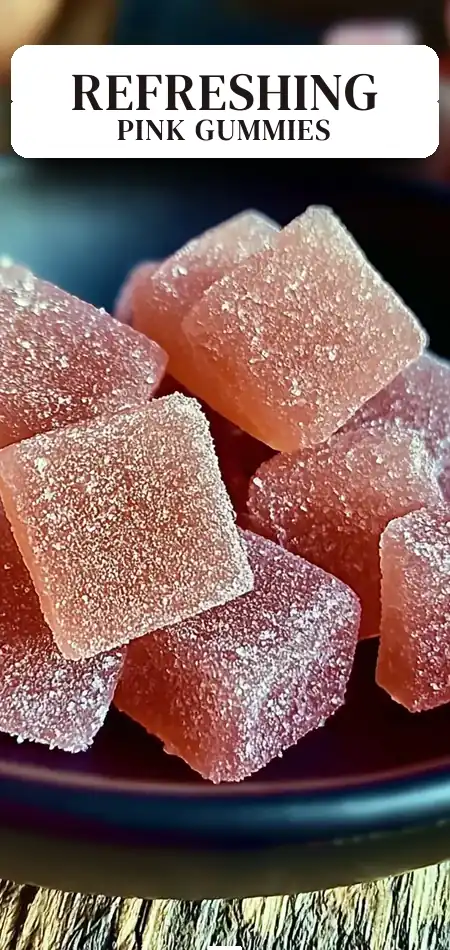 Pinterest pin (Design 2) for Pink Lemonade Electrolyte Gummies