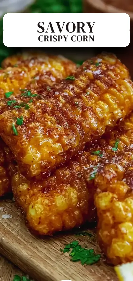 Crispy Air Fryer Corn Ribs Recipe with Savory Smoked Paprika