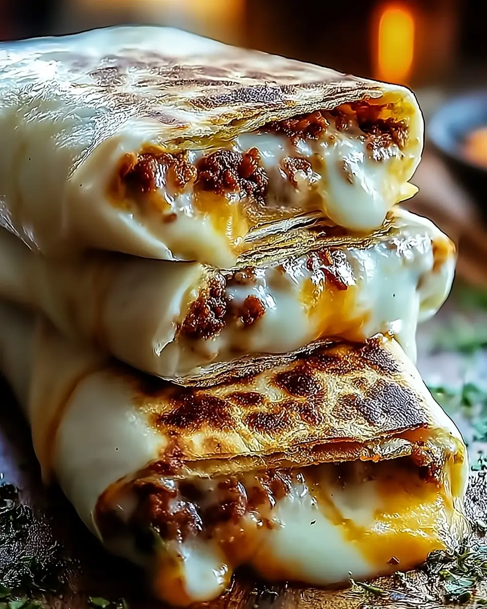 A delicious plate of Satisfy Mornings with My Irresistible Crunchwrap Delight