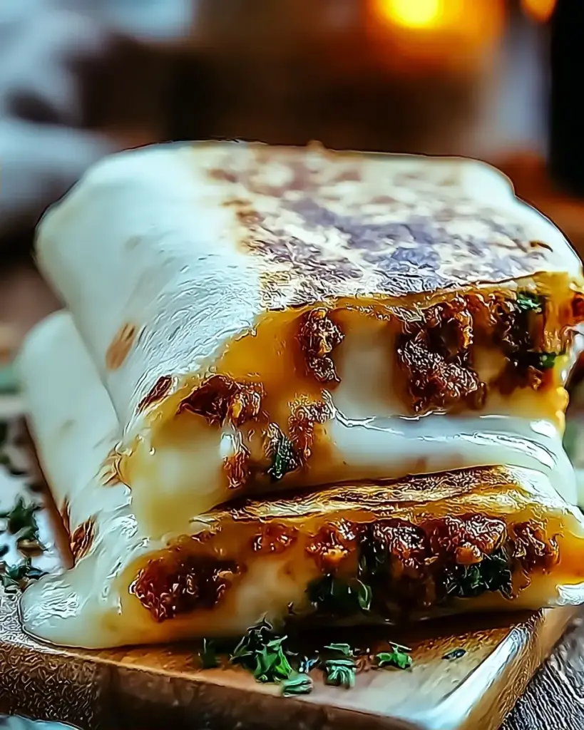 A delicious plate of Satisfy Mornings with My Irresistible Crunchwrap Delight