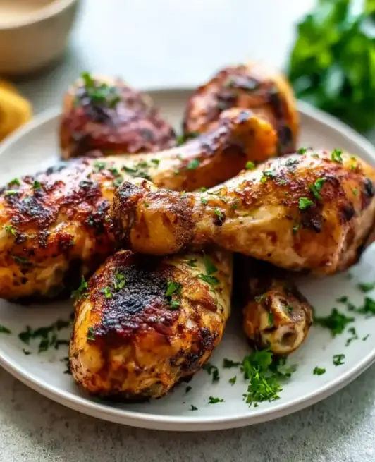 Easy Crispy Air Fryer Chicken Drumsticks Recipe