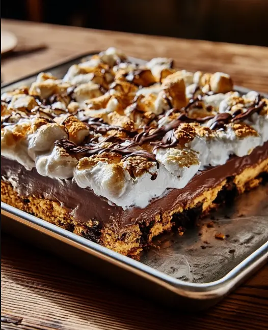 Best S’mores Cookie Bars Recipe – Easy No-Bake Dessert Recipe