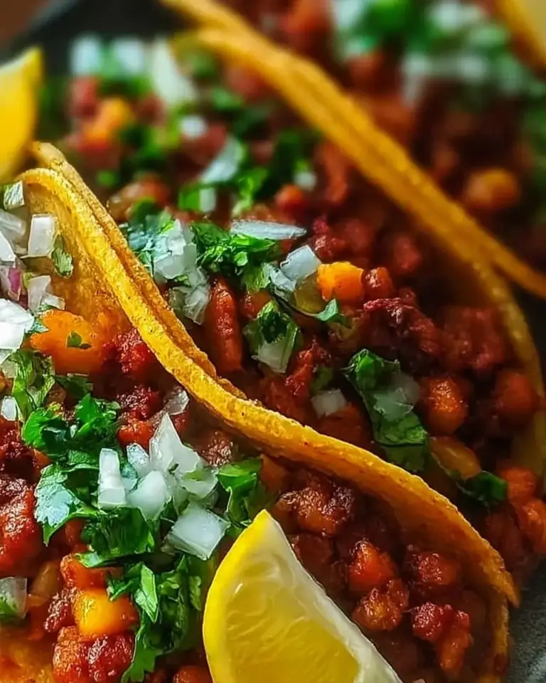 A delicious plate of Authentic Al Pastor Tacos: The Incredible Ultimate Recipe