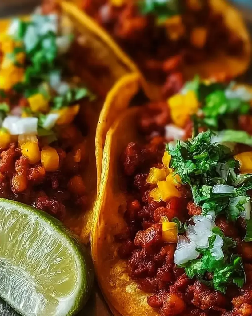 A delicious plate of Authentic Al Pastor Tacos: The Incredible Ultimate Recipe