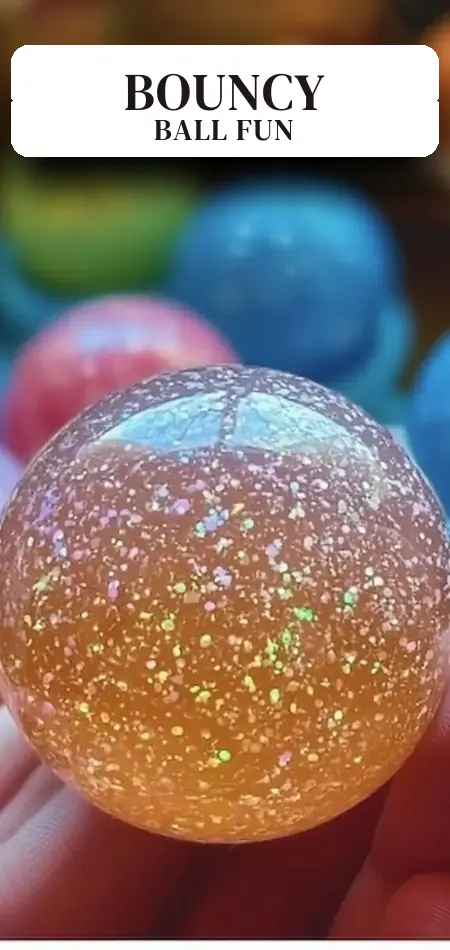 Pinterest pin (Design 2) for Super Bouncy Balls