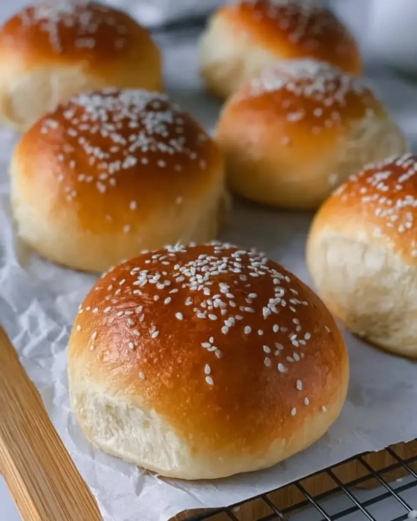 A delicious plate of Brioche Buns