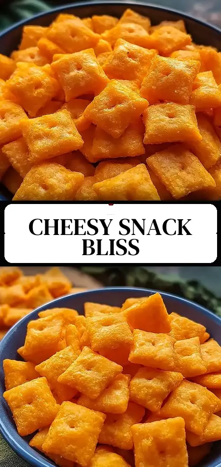 Pinterest pin (Design 3) for Homemade Cheez-Its