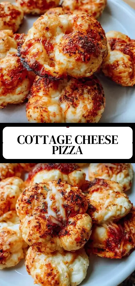 Pinterest pin (Design 3) for 30-Minute Cottage Cheese Pizza Bites Your Kids Will Devour